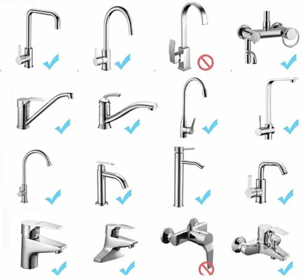 720 Grad schwenkbarer Universal Wasserhahn